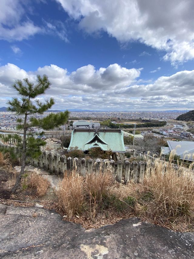プチ登山！宝殿山山腹の生石神社行くなら頂上まで行こう！約5分で着いた