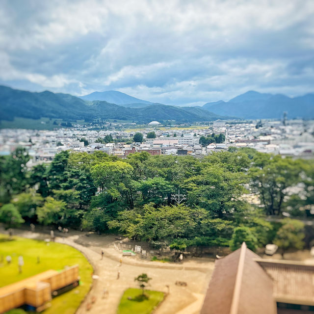 会津若松のお城 鶴ヶ城