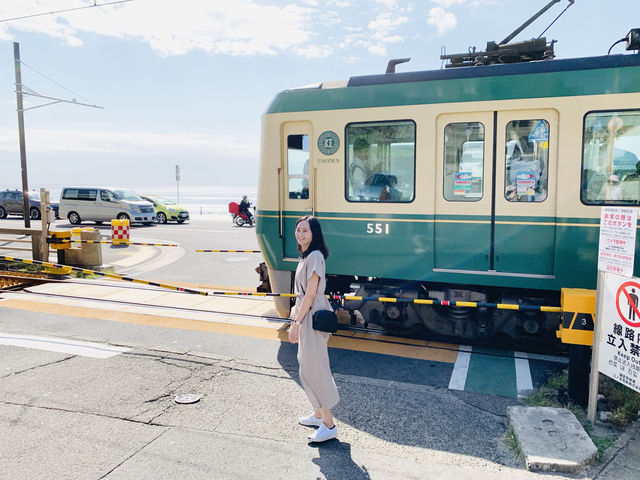 🇯🇵神奈川｜鎌倉高校前車站，朝聖《灌籃高手》平交道 