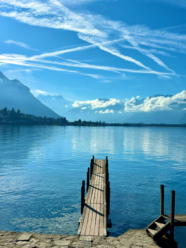 【瑞士】Château de Chillon西庸城堡：中世紀奢華湖畔城堡