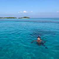 Cruising the Azure blue waters of Maldives 