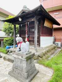 【共光稲荷神社/東京都】ちょっとレトロ⁉︎な手水舎あり
