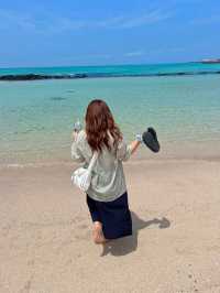 제주 애매랄드빛 바다 애월 한담해안산책로 🌊🏝️