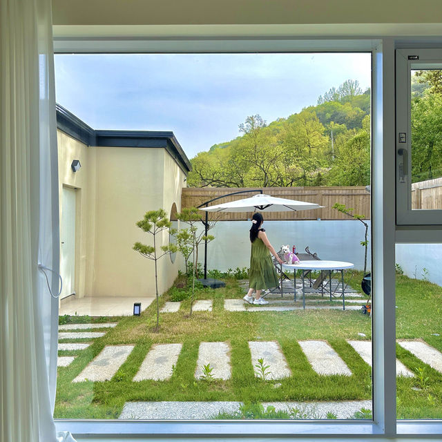 역대급 깊이의 자쿠지가 있는 청도 마운틴뷰 숙소💚