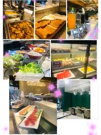 觀塘巧明街Holiday inn酒店2樓Cafe半自助餐，人均價格$130