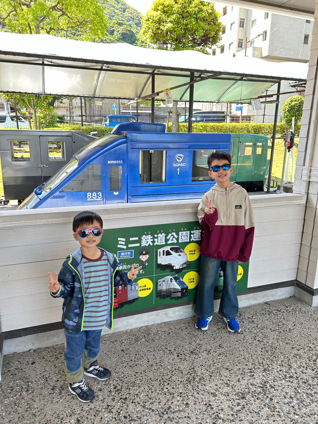 【 九州鐵道紀念館。親身體驗駕駛樂趣 】