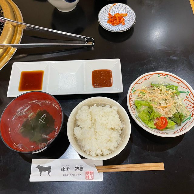 【福岡】赤坂駅から徒歩圏内　コスパ最強焼肉屋さん
