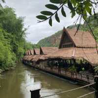 【北碧府兩天一夜之旅】入住評價超高水上屋住宿，與附近景點