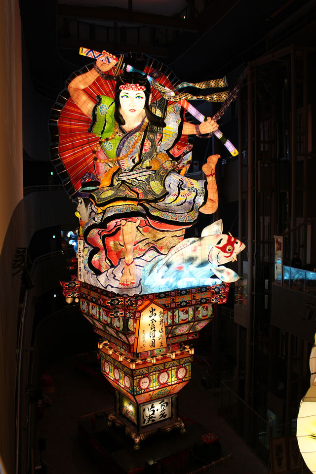 青森景點｜青森三大睡魔祭之一五所川原立體睡魔館(立佞武多之館)