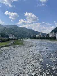 絶好の避暑地　下呂温泉