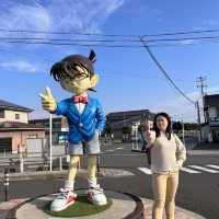 When Conan fans finally met Conan in Hokuei, Tottori