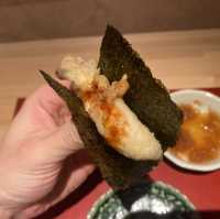大滿足天婦羅+壽喜燒omakase