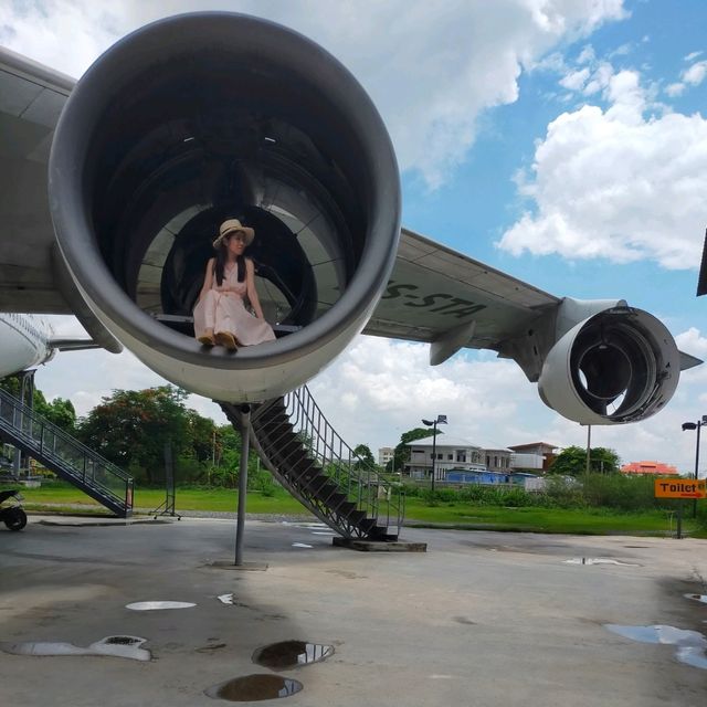 【バンコク】迫力満点な飛行機カフェ♡