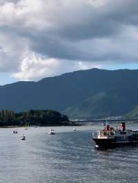 ปั่นเรือเป็ด นั่งเรือชมวิว ที่ทะเลสาบคะวะงุชิ 🚣