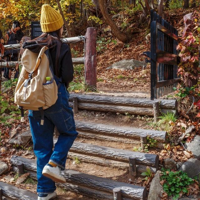 조잔케이 온천마을의 상징적인 공원