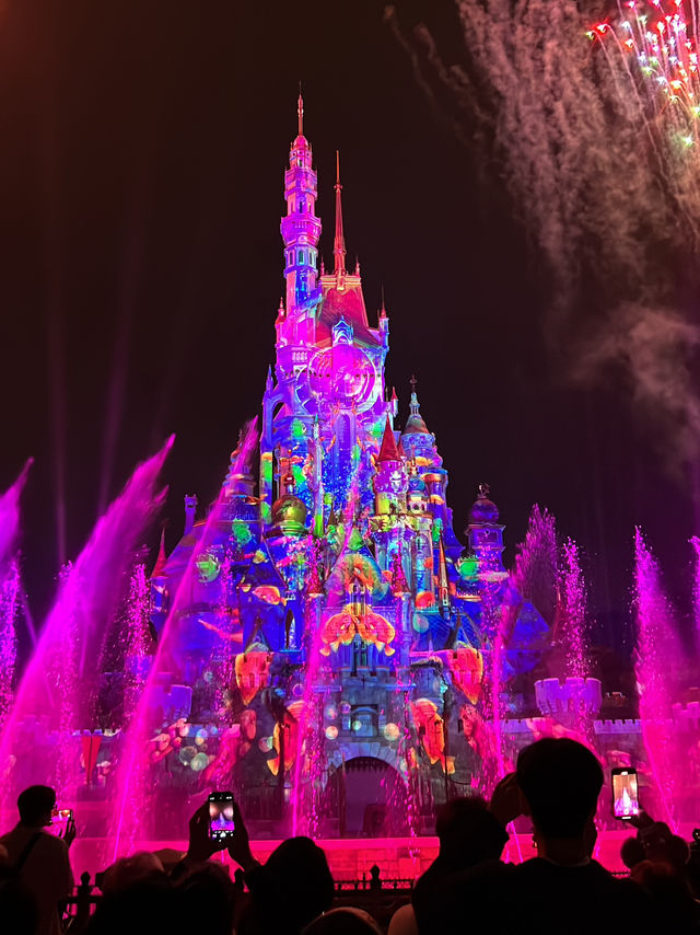 มาดูพลุที่ Hongkong Disneyland กันค่าาา