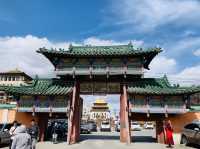 ウランバートル観光　ガンダン寺