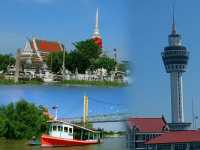 พาพ่อลงเรือข้ามฟากมา..พระสมุทรเจดีย์