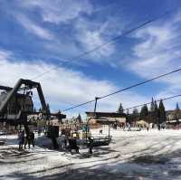 Explore the scenic winter view at Flagstaff Arizona 
