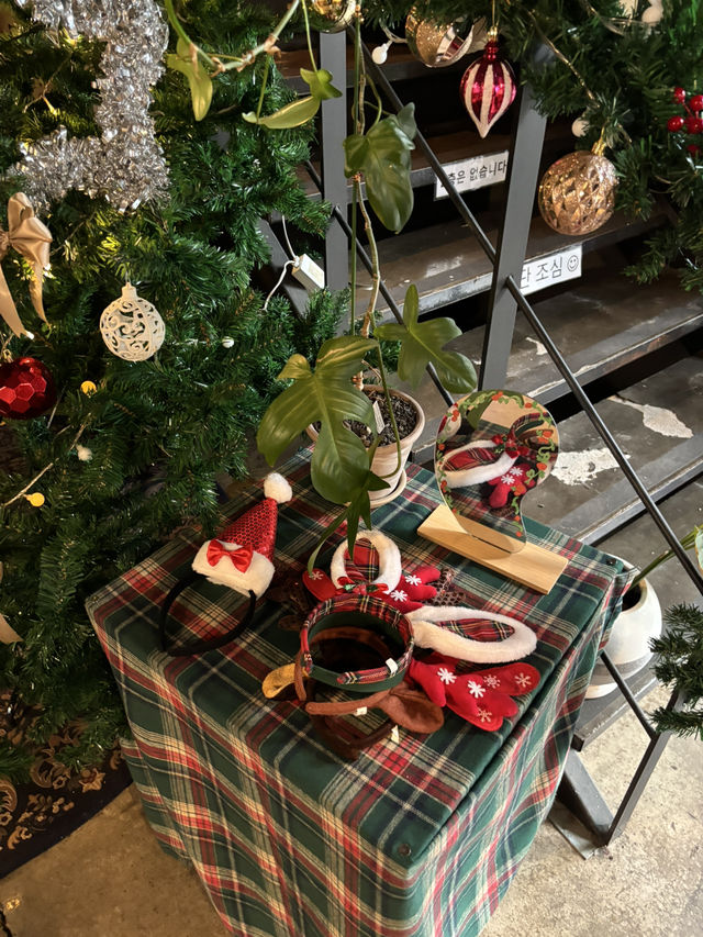크리스마스 소품 가득한 [딥고잉]🎄