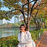 ทะเลสาปซอกชน ในวันใบไม้เปลี่ยนสี 🍁🍂