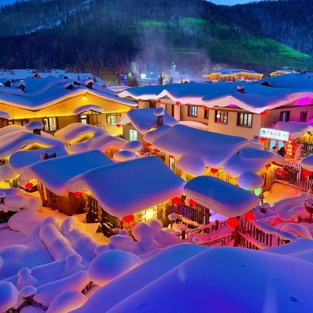 China Snow Town หมู่บ้านหิมะ 中国雪乡