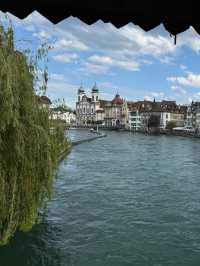 瑞士🇨🇭 盧塞恩｜斯普洛耶橋💓超美景色