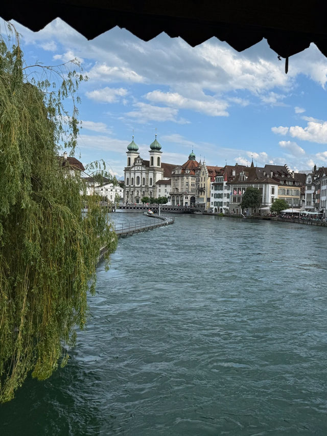 瑞士🇨🇭 盧塞恩｜斯普洛耶橋💓超美景色