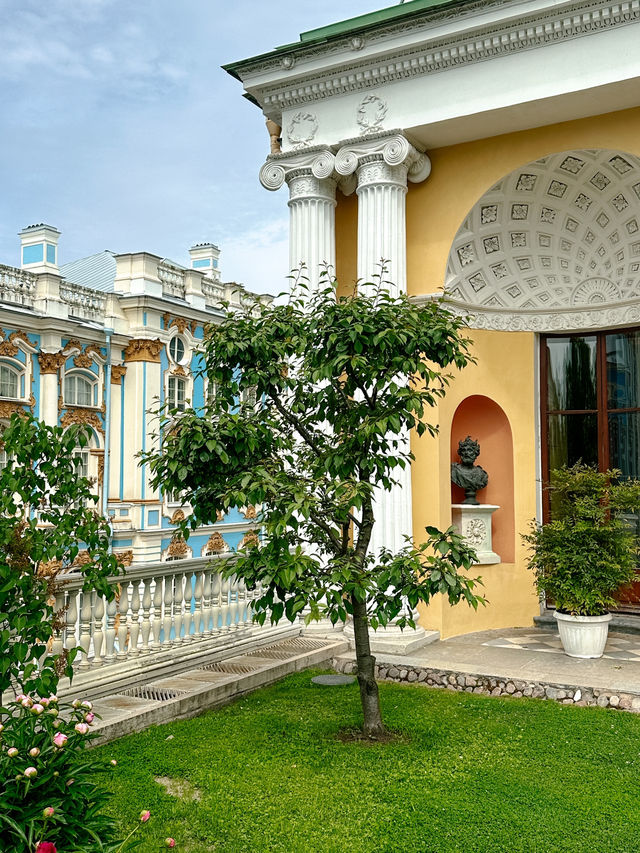Pushkin - wonderful suburb of Saint Petersburg