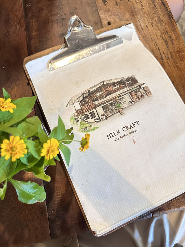 MILK CRAFT คาเฟที่น่ารักไม่ซ้ำใคร @ อุดรธานี
