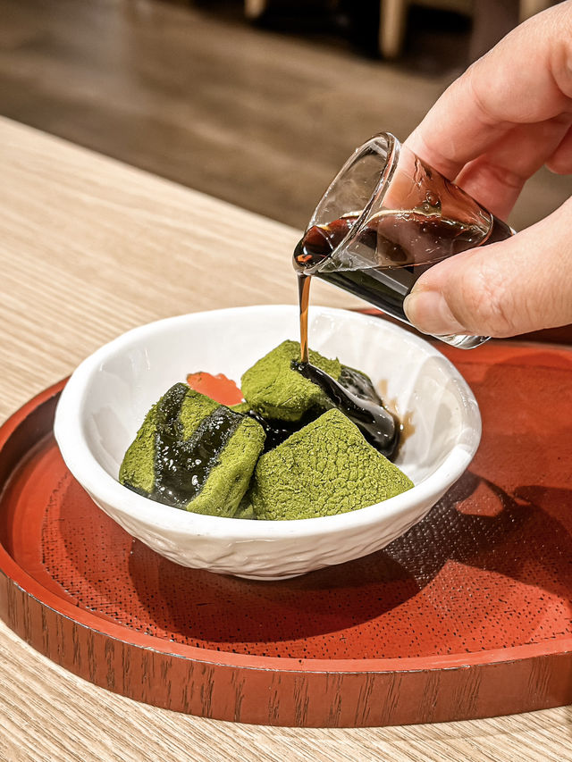 𓇣日本過江龍Cafe ·必點黑蜜抹茶蕨餅