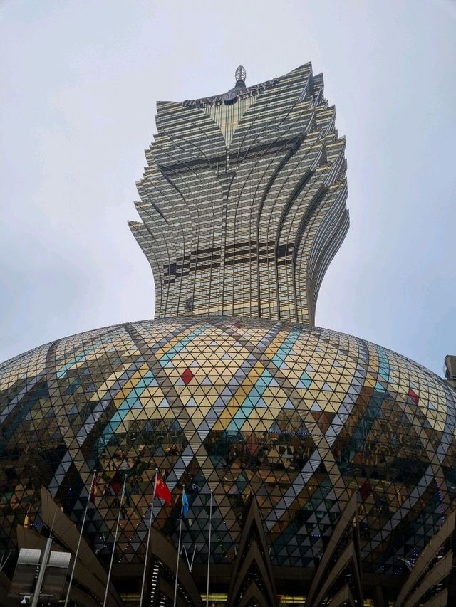 마카오의 상징 : Grand Lisboa Macau🇲🇴