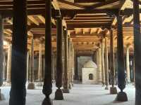 213 Pillars in a Mosque — The Juma Mosque of Khiva