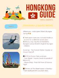 2 Days Ultimate Thrill Seeker Hong Kong