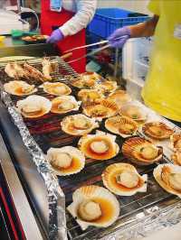 とれとれ市場で、新鮮な海の幸を🐟✨