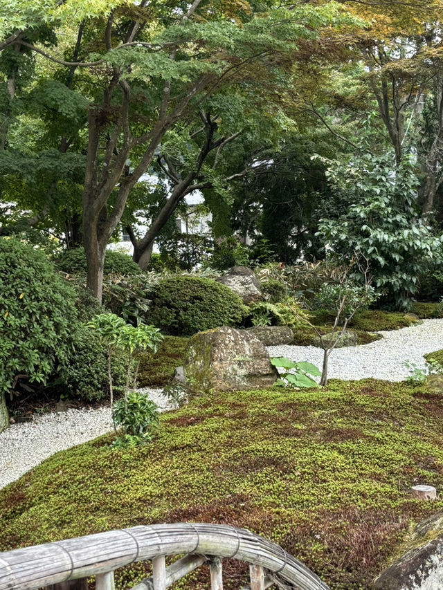  【神奈川県　鎌倉市の浄妙寺で耳を澄まし鳥のお喋りと水の音色を受け取る】 
