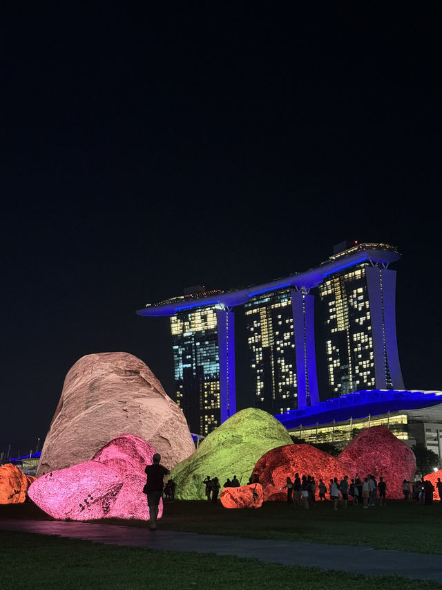 I Light Singapore, a popular annual event showcasing light art installation