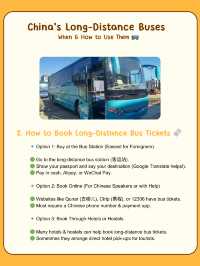 China’s Long-Distance Buses 