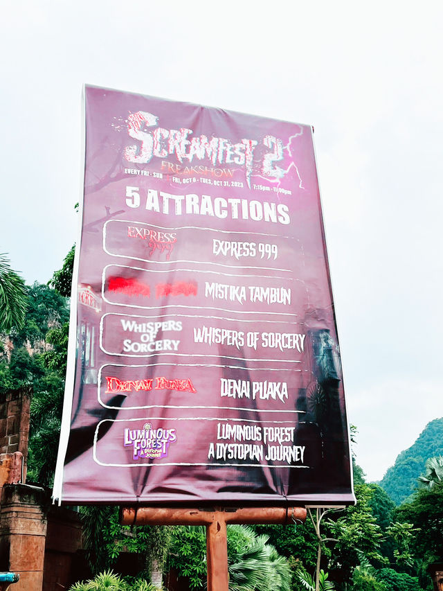 Exciting Screamfest at Sunway Tambun!