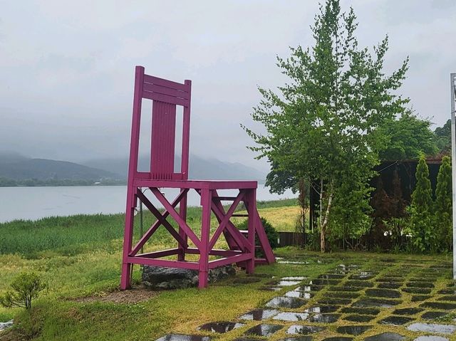 양평 북한강뷰 카페 강이다