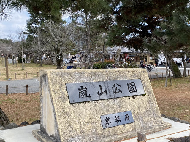 嵐山公園三月份嘅特別風情