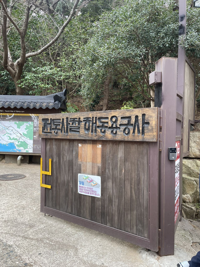 부산 기장에서 만난 바다가 보이는 절, 해동 용궁사