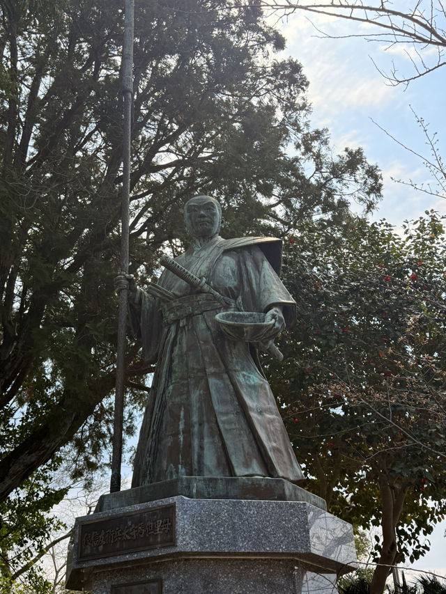 福岡｜唐隋朝遣唐使送別地 光雲神社的巧妙設計投硬幣會有鶴鳴聲