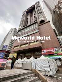 ที่พักติดสถานี Taipei Main เดินทางสะดวก