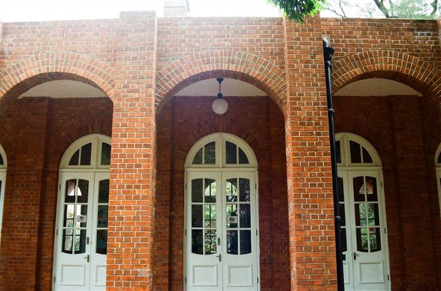 Classic Red Brick Architecture at the District Office (North) in Tai Po