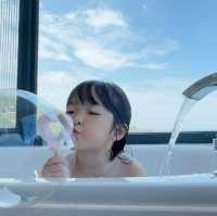 國境之南「墾丁」🏖️  親子住宿首選-南喃夕語・暮日🤍樓中樓海景景觀房
