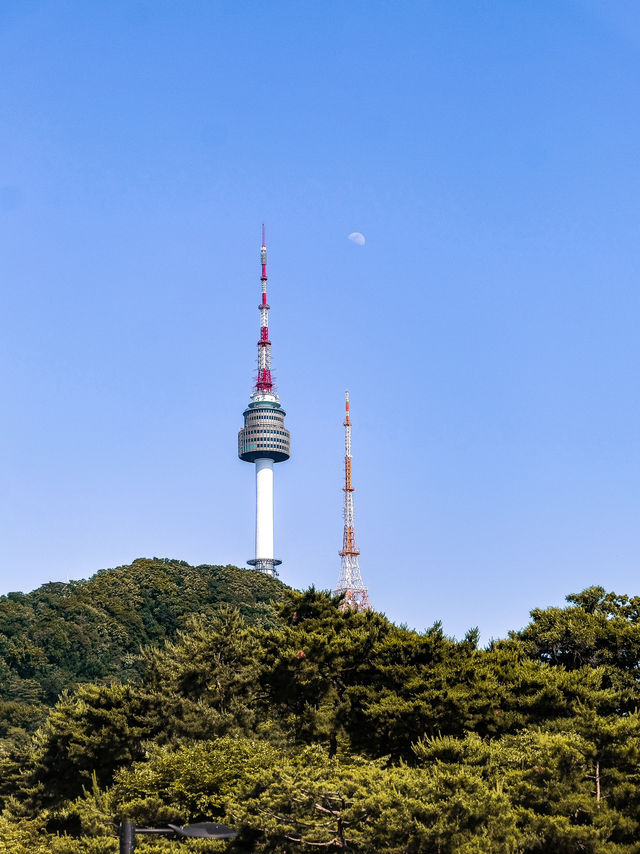 จุดถ่ายรูปชื่อดังกลางเมืองเกาหลี N Seoul Tower