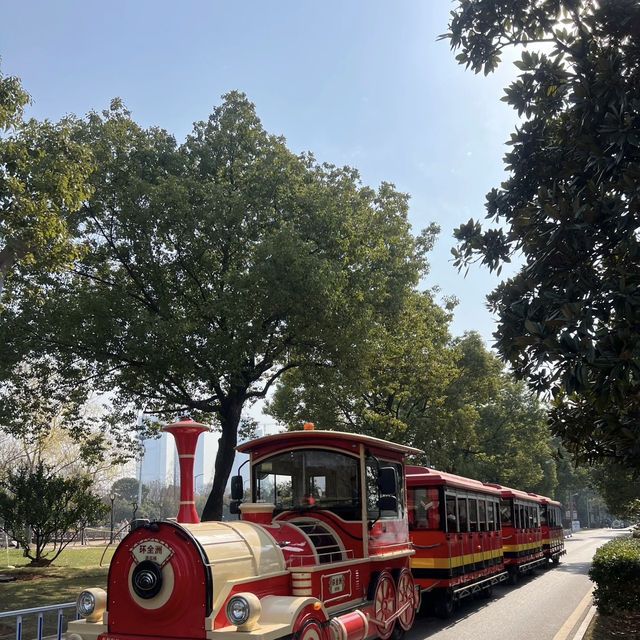長沙橘子洲半日遊｜毛澤東像打卡、湘江睇日落、小火車漫遊