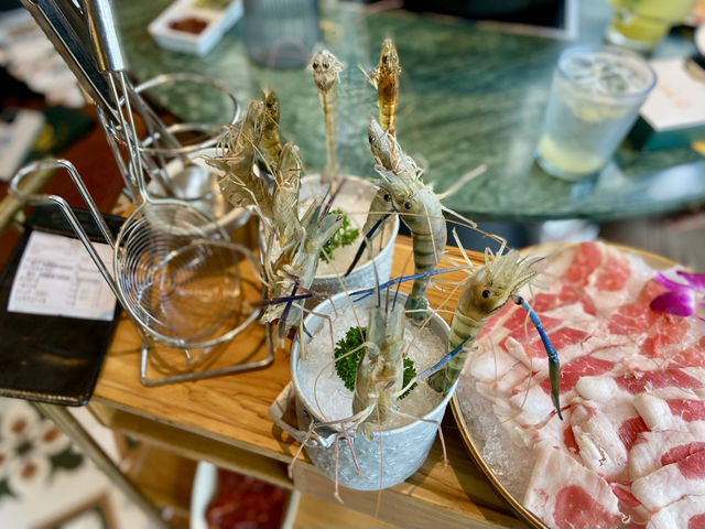 福田愈食愈上癮的火鍋✨🍲 樂卅市集•泰式海鮮火鍋(深業上城店)🇹🇭🦐 