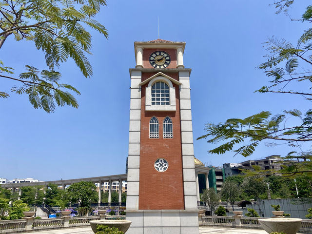 新橋市民廣場✨🏛️ 欣賞建築美學和享受自然風光🏺🌴